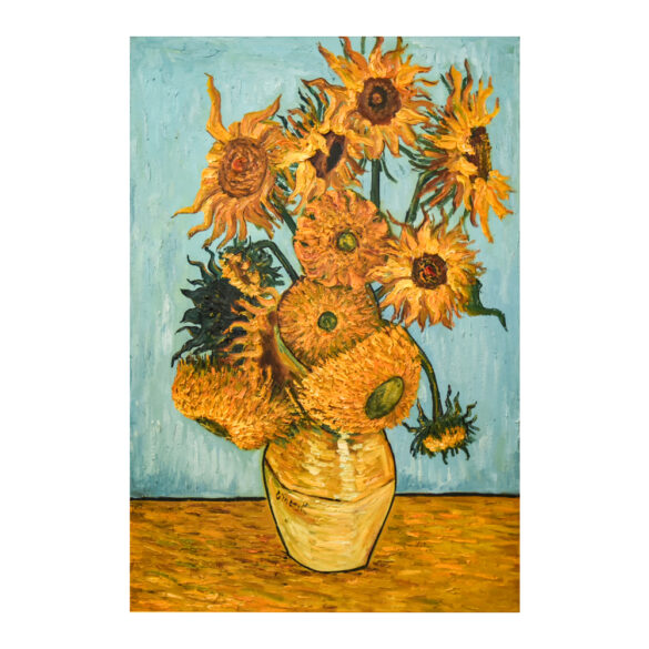 Abstract-Flower-canvas-printing-Vincent-van-Gogh